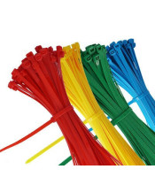 cable Ties Blue, Green, Red & Yellow 200 x 2.5mm 40 Pack