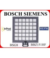 HEPA филтър за прахосмукачки BOSCH BSG8000, SIEMENS VS08