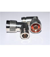 V-7337 N-TYPE MALE ADAPTOR ΣΕ N-TYPE FEMALE ΟΡΘΗΣ ΓΩΝΙΑΣ TEFLONCONNECTORS