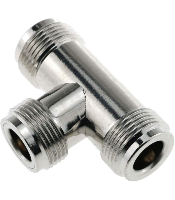 N ADAPTOR ЖЕНСКА /N ЖЕНСКА DUAL (T) TEFLON V7341