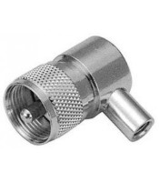 V-7509 UHF MALE CONNECTOR ΑΝΟΙΚΤΗΣ ΓΩΝΙΑΣ ΣΤΡΙΦΤΟCONNECTORS