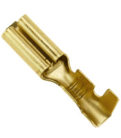 NAKED FEMALE SLIDE CABLE LUG 2.8-1.5 BRASS WITH LOCK (804101) HAN