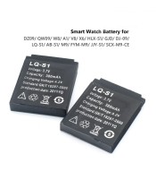 LQ-S1 3.7V 380mAh Rechargeable Li-ion Polymer Battery For Smart Watch DZ09