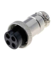 LZ-305-4p ΜΙΚΡΟΦΩΝΟΥ, CB CONNECTOR FEMALE 4 PINS, M16/IP40CONNECTOR ΗΧΟΥ