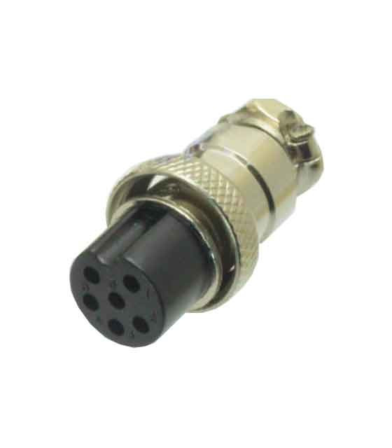 CB CONNECTOR FEMALE 6 PINS