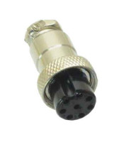 LZ-313-8p ΜΙΚΡΟΦΩΝΟΥ, CB CONNECTOR FEMALE 8 PINS, M16/IP40CONNECTOR ΗΧΟΥ