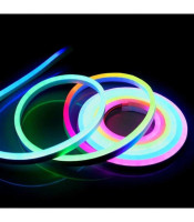 RGB NEON FLEX NEON FLEX ΤΑΙΝΙΑ, RGB LED 12V ΜΕ ΤΡΟΦΟΔΟΤΙΚΟ ΚΑΙ ΚΟΝΤΡΟΛ 5mΤΑΙΝΙΕΣ