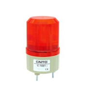 MEDIUM WARNING LIGHT LED 85X160 C-1101 12VDC RED