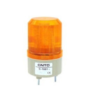 MEDIUM WARNING LIGHT LED 85X160 C-1101 230VAC YELLOW