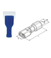 FF2-6.4AF ΑΚΡΟΔΕΚΤΗΣ FASTON ΠΛΑΚΕ ΠΛΗΡΩΣ ΜΟΝΩΜΕΝΟΣ 6,4mm ΓΙΑ ΑΓΩΓΟΥΣ 2,5mmΑΚΡΟΔΕΚΤΕΣ