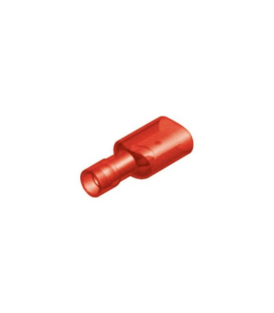 COATED SLIDE CABLE LUG NYLON (Χ/Α) MALE RED M1-6.4AF/8 JEE