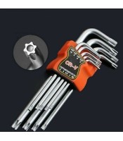 9*Torx Star Wrench Hex Key Set /Double-End Screwdriver Tamper Proof -Hand Tools