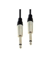 SOUND CABLE 6.3mm MONO MALE TO 6.3mm MONO MALE NEUTRIK TYPE