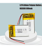 BATTERY-LIPO300mAh ΜΠΑΤΑΡΙΑ ΓΙΑ BACK UP 3,7v, LIPO 300mAh, 602030ΡΟΜΠΟΤΙΚΗ