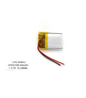 BATTERY-LiPo60mAh ΜΠΑΤΑΡΙΑ ΓΙΑ BACK UP LIPO 3.7v, 40mAh - 501012 lithium polymerΡΟΜΠΟΤΙΚΗ