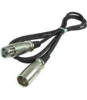 SOUND CABLE CANON 3P MALE TO FEMALE 1,5m