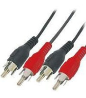 SOUND CABLE 2 MALE RCA TO 2 MALE RCA 3m