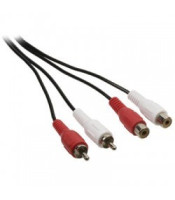 10m RCA Male to Female Plug Splitter Audio Video AV Adapter‎