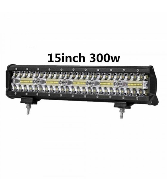 38 См Мощен LED бар 300W 100 LED 12V 24V АТВ, Джип, 4х4, Offroad, Камион