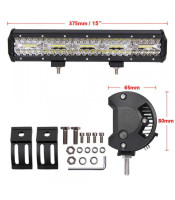 38 См Мощен LED бар 300W 100 LED 12V 24V АТВ, Джип, 4х4, Offroad, Камион