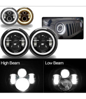 5.5 \\"4 LED Projector Chopper Headlight