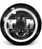 Led Bright Round Hi/ Low Beam Led Headlights DRL for Harley Jeep Wrangler