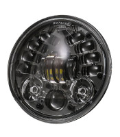 W11586-65 ΠΡΟΒΟΛΕΑΣ ΣΤΡΟΓΓΥΛΟΣ 5.75'' , Jeep Wrangler JK TJ LJ, Harley-DavidsonHEADLIGHT