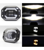 G40T LED  ANGEL EYES, ΠΡΟΒΟΛΕΑΣ LED, 10-30 vDC ΧΩΝΕΥΤΟΣHEADLIGHT