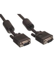 SVGA PC CABLE HIGH QUALITY HDB15M/15M BLACK 1.8m GLINK COLOR..