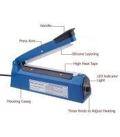 impulse sealer pfs-100 ΜΗΧΑΝΗ ΘΕΡΜΟΚΟΛΛΗΣΗΣ 10CM ΠΛΑΣΤΙΚΗΠΑΚΕΤΑΡΙΣΜΑΤΟΣ