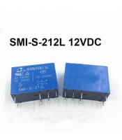 SMI-S-112D ΜΙΝΙ ΡΕΛΕ ΠΛΑΚΕΤΑΣ 12VDC 1 ΕΠΑΦΗΣ 2 ΘΕΣΕΩΝ 250V 10AΡΕΛΕ