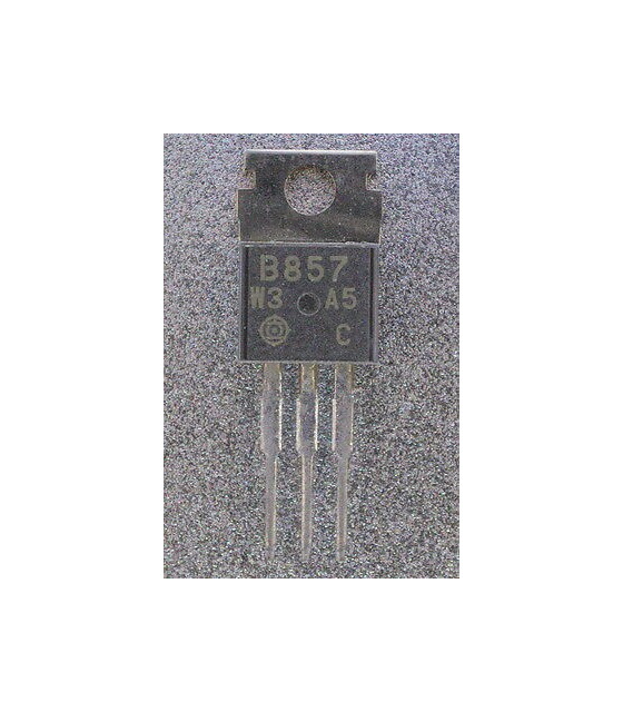 Low-frequency power amplifier Electronic component 2SB857