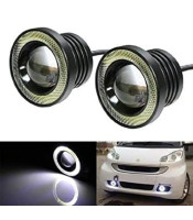 Angel Eyes Fog Lamp 2.5\\" 64mm 12V Universal COB LED DRL