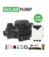 DC brushless motor solar surface water pump booster pump 24V 210W ,25m