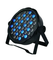 plastic flat led par light 54W, 54 LED