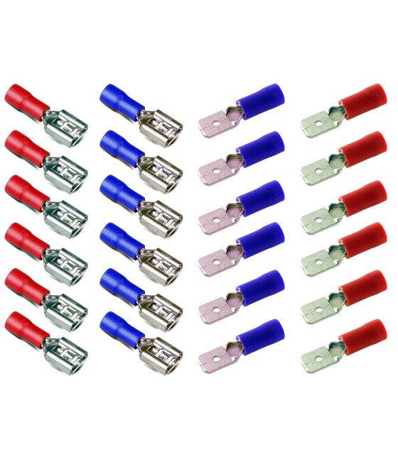 Cable lug set sliding lug 24 pcs