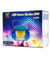 SUPERSTROBE WHITE STROBE LIGHT 20W LED ΛΕΥΚΟ ΦΩΤΟΡΥΘΜΙΚΑ