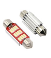 42mm12SMD AUTO LED LAMP 42mm WHITE 2 τεμαχια, CANBUSLED ΛΑΜΠΕΣ ΑΥΤΟΚΙΝΗΤΟΥ