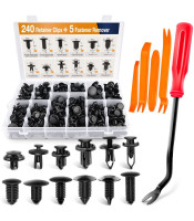 240 Pcs Automotive Retainer Clips Kit