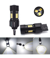 T20 - 7443 ΛΑΜΠΕΣ ΔΙΠΛΗΣ ΣΚΑΛΑΣ ΜΕ WHITE LED T20, 2 ΤΕΜΑΧΙΑLED ΛΑΜΠΕΣ ΑΥΤΟΚΙΝΗΤΟΥ