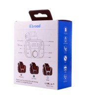 Car-styling Bluetooth MP3 Player Bluetooth Handsfree Car Kit FM Transmitter Dual USB Charger for Phones