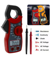 200A Digital Clamp Meter AC/DC Current Voltage Multimeter Temp Volt Amp Tester