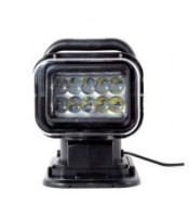 Search Light,IP67 Waterproof 50W 6500LM LED Portable Car Truck Remote Control Searchlight