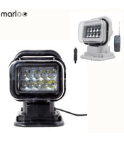 Search Light,IP67 Waterproof 50W 6500LM LED Portable Car Truck Remote Control Searchlight