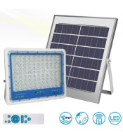 Rixme solar 300w Solar Προβολέας 300W με Φωτοβολταϊκό Πάνελ, ΤηλεκοντρόλΦΩΤΟΒΟΛΤΑΪΚΑ