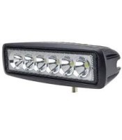 6 LED 18W МОЩЕН ДИОДЕН ФАР, ХАЛОГЕН ЗА ДЖИП ATV 4Х4 ОФРОУД - НАСОЧЕНА СВЕТЛИНА