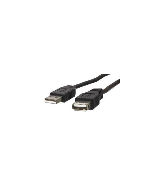 USB CABLE 2.0 A/M A/F EXTENSION BEIGE 1.8m