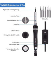 Soldering Iron Kit Welding Tool, Soldering Kit with LCD