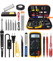 Soldering Iron Kit Welding Tool, Soldering Kit with LCD