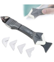 5 in 1 Silicone Trowel Scraper Corner Caulking Tool Remover Finisher Sealant Kit